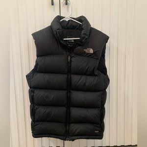 North Face 700 Down Puff Vest - Black, Small